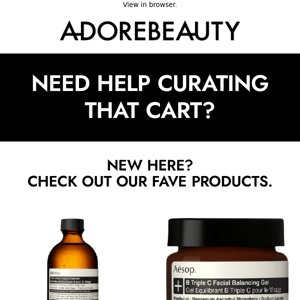 Had your eye on something Adore Beauty?