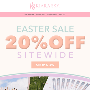 🐣20% OFF EASTER SALE STARTS NOW!🐰