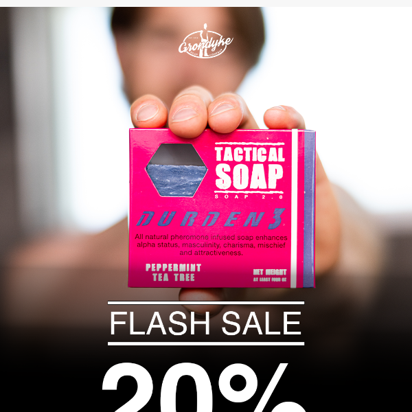 The Grondyke Soap Company: 30% OFF PHEROMONE SOAP STORE LABOR DAY FLASH  SALE!! ENDS TONIGHT!!