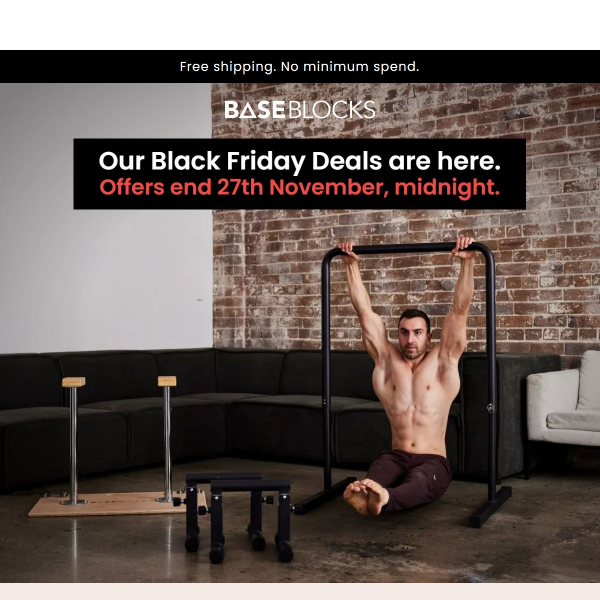 Our Black Friday deals are here...