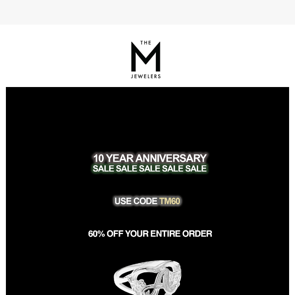 10 YEARS 🚨 OUR BIGGEST SALE LIVE NOW