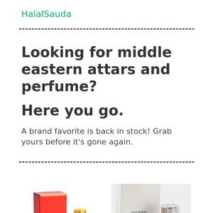 Are you Looking for Middle Eastern Attars ?