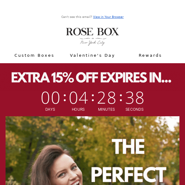 EXTRA 15% OFF IS ABOUT TO EXPIRE 😱