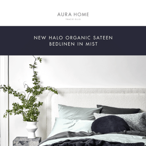 🌟 Just In: New Mist & Feather Organic Bed Linen + New Lumira Scents 🌟