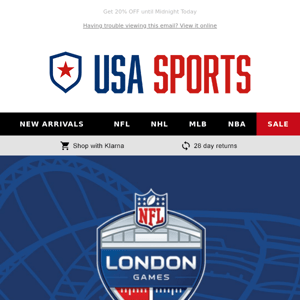 USA Sports Co UK Your NFL London Teams are Locked In 🏈🇬🇧