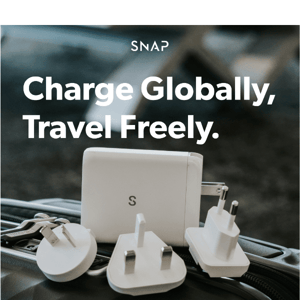 Charge Globally, Travel Freely ✈️