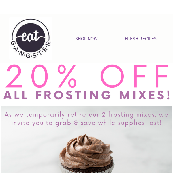 Temporarily Retiring 2 Products...20% Sale! 🧁