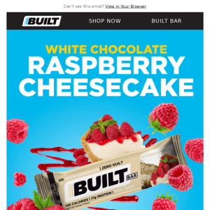 🍰  White Chocolate Raspberry Cheesecake is back!