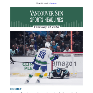 Canucks Game Day: Can Arshdeep Bains help Vancouver get back into win column?
