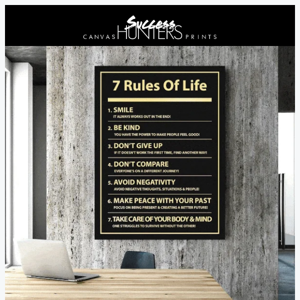 7 Rules Of Life: Gold Vision Collection