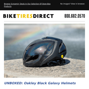 UNBOXED: Oakley Black Galaxy Helmets