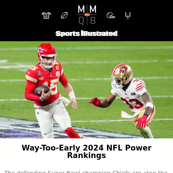 Way-Too-Early Power Rankings 🔮