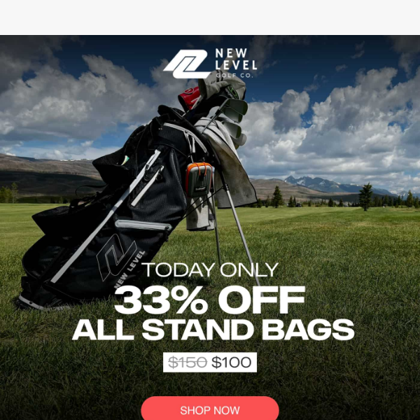 Today's Deal: 33% Off Stand Bags