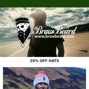 20% OFF HATS