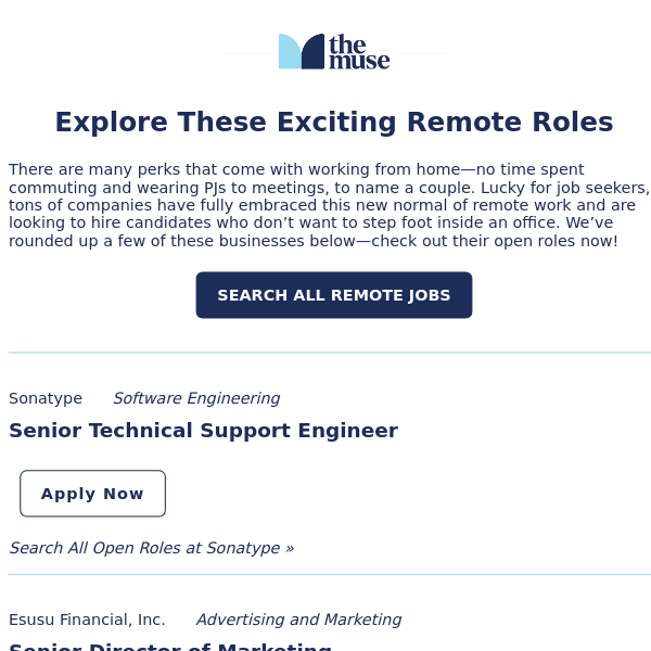 New remote jobs for you