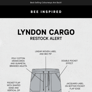 Lyndon Cargo Restock Alert 🚨