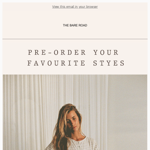 Pre-Order Your Favourite Styles! 💛