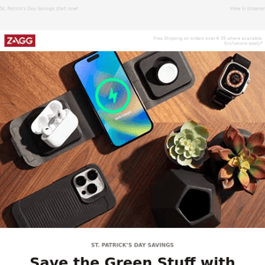 Save the Green Stuff with 25% off Sitewide!