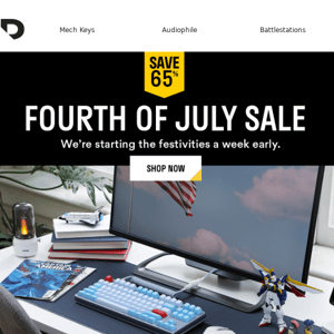 🎇Save Up to 65% This Fourth of July🎇