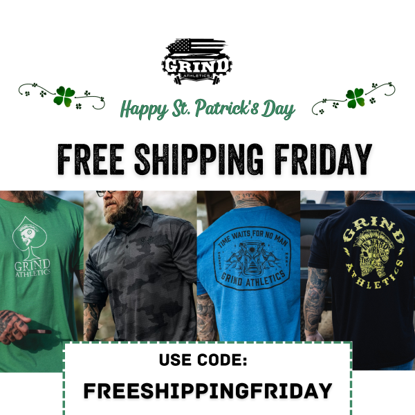 ⚡️FREE Shipping Offer From GRIND ATHLETICS ⚡️