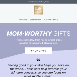 Pamper Mom with Luxurious Skincare