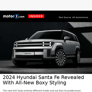 New Hyundai Santa Fe Looks Like An 8-Bit Off-Roader