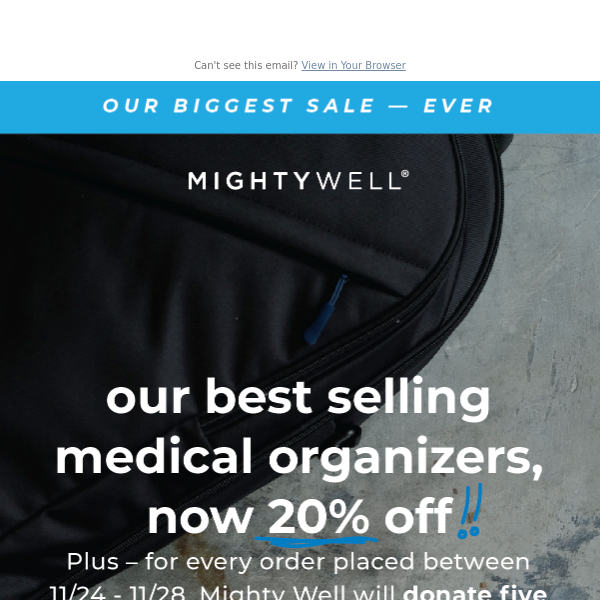 🛍️ Save 20% On The Best Medical Organizers!