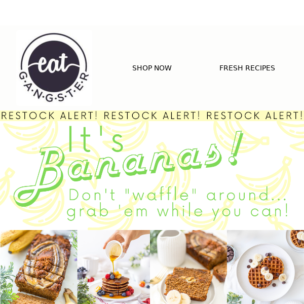 RESTOCK ALERT: People are bananas about it!