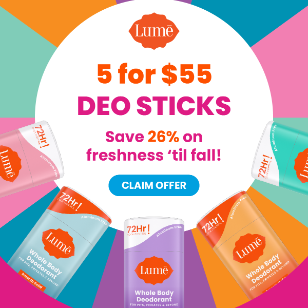 🚨DEAL ALERT🚨 5 for $55 deo sticks is BACK