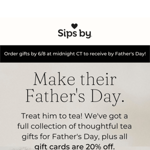 Gifts (& deals) for Father’s Day 💙