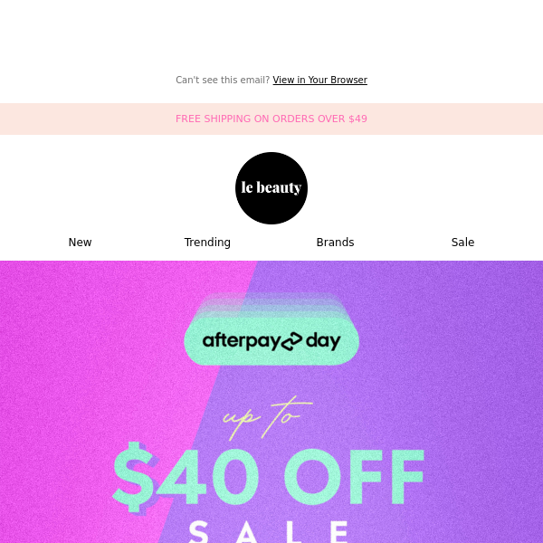 STAFF PICKS: Afterpay Day Edition 💜