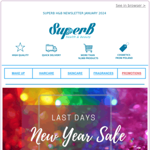 😭Superb Health & Beauty LAST DAYS NEW YEAR SALE ‼️😭UP TO 70% OFF  SOON TO END ‼️SHOP NOW