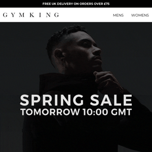 Spring Sale | Starts tomorrow at 10:00 GMT