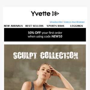 Sculpt collection for your workouts