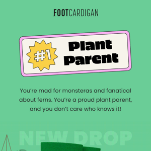 New Drop: Plant Dad & Plant Mom Socks