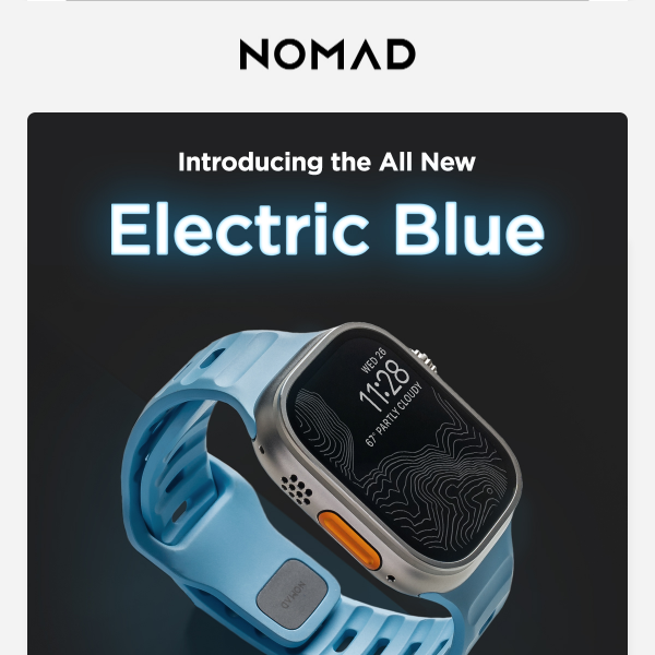 Introducing: Electric Blue Sport Band