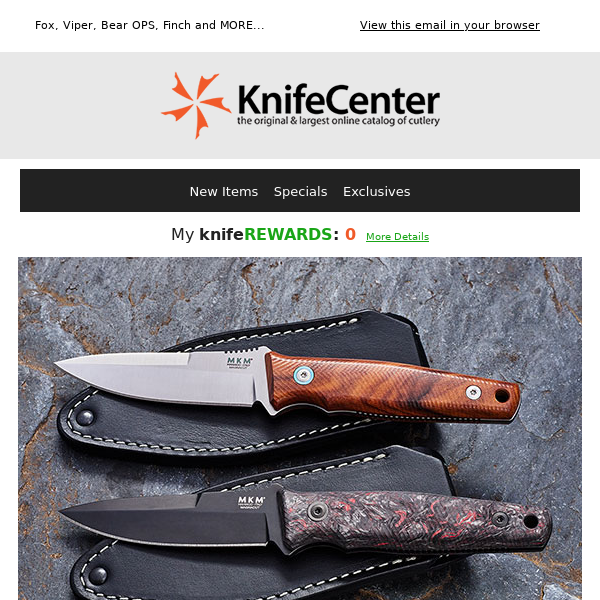 New Knives: Benchmade, CJRB, Kizer, MKM