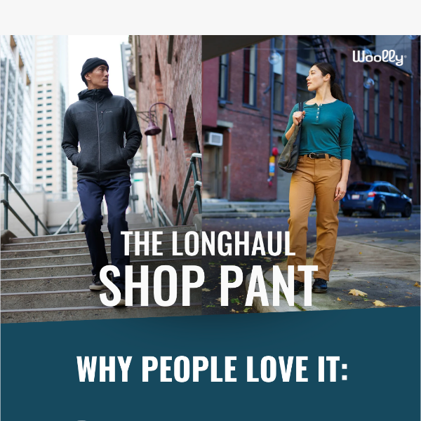 The Longhaul Shop Pant