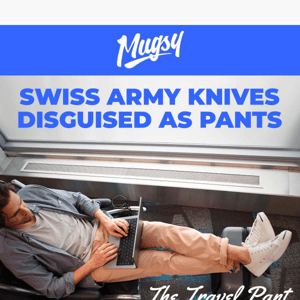 Swiss Army Knives Disguised As Pants