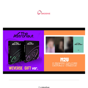 Last Call for Jin 'THE ASTRONAUT' Weverse Gift & M2U Lucky Draw!💜