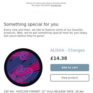 NEW! ALISHA - Changes [hot creations]