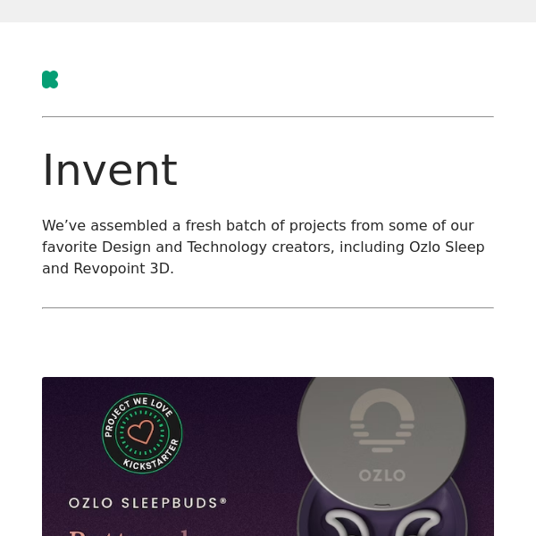 New in Design & Tech: Ozlo Sleepbuds®: The next-gen, streaming, sensing  Sleepbuds® - Kickstarter