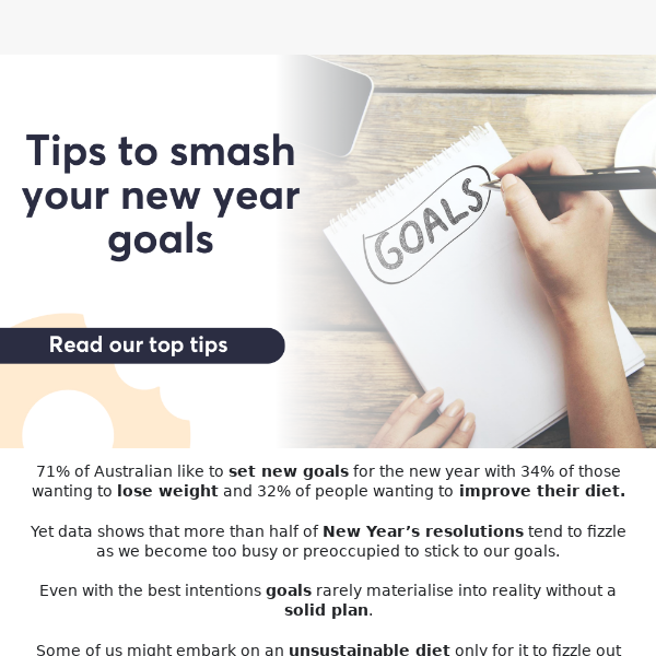 Tips to smash your new year goals!