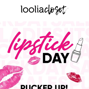 Lipstick Day unbeatable offers are live!🤩💥