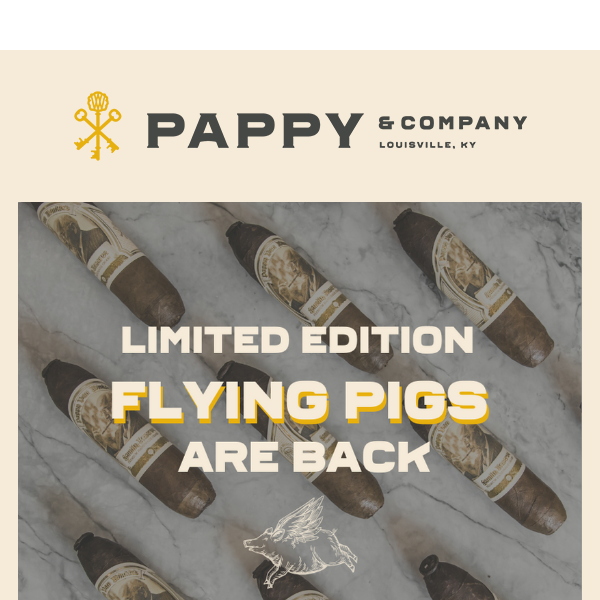 Flying Pigs are BACK!