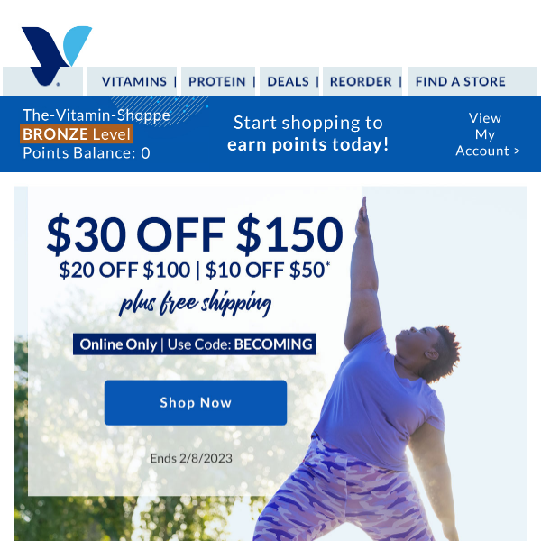 The Vitamin Shoppe, today's coupon is here!