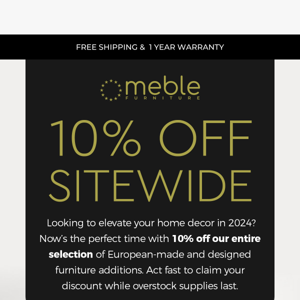 Meble furniture outlet discount