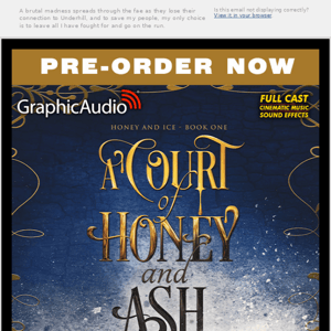 PRE-ORDER Honey and Ice 1: A Court of Honey and Ash by Shannon Mayer and Kelly St. Clare!