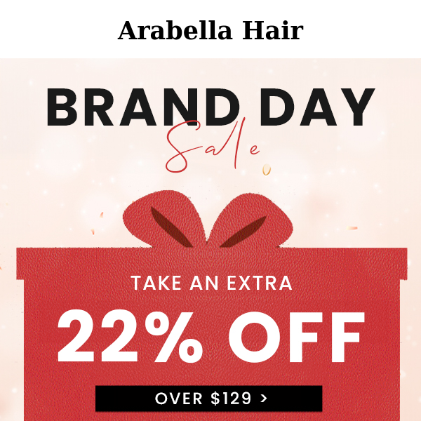 Just for you: 22% off