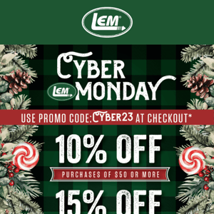 Cyber Monday is here!